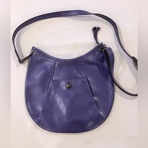 Longchamp Leather Hobo Bag